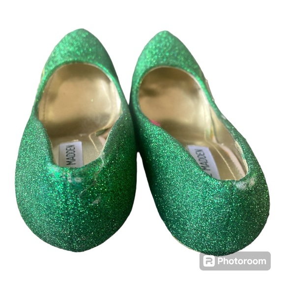 Green Bay Packers Steve Madden Heels 7.5 - Picture 4 of 8